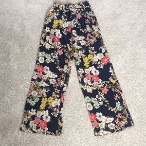 Women’s Socialite Wide Leg Floral Pants